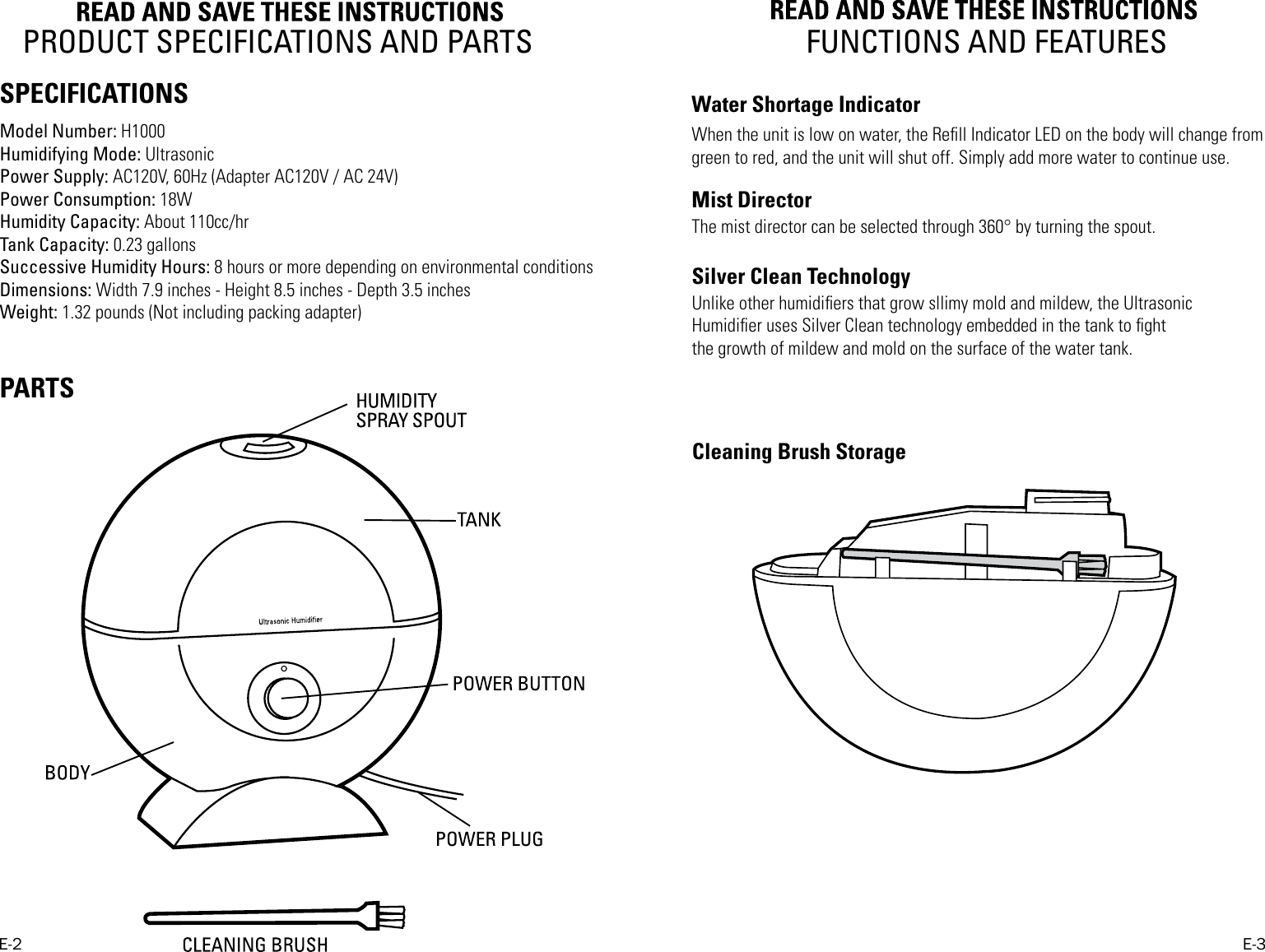 Page 2 of 5 - Guardian-Technologies Guardian-Technologies-Pureguardian-H1000-Users-Manual-  Guardian-technologies-pureguardian-h1000-users-manual
