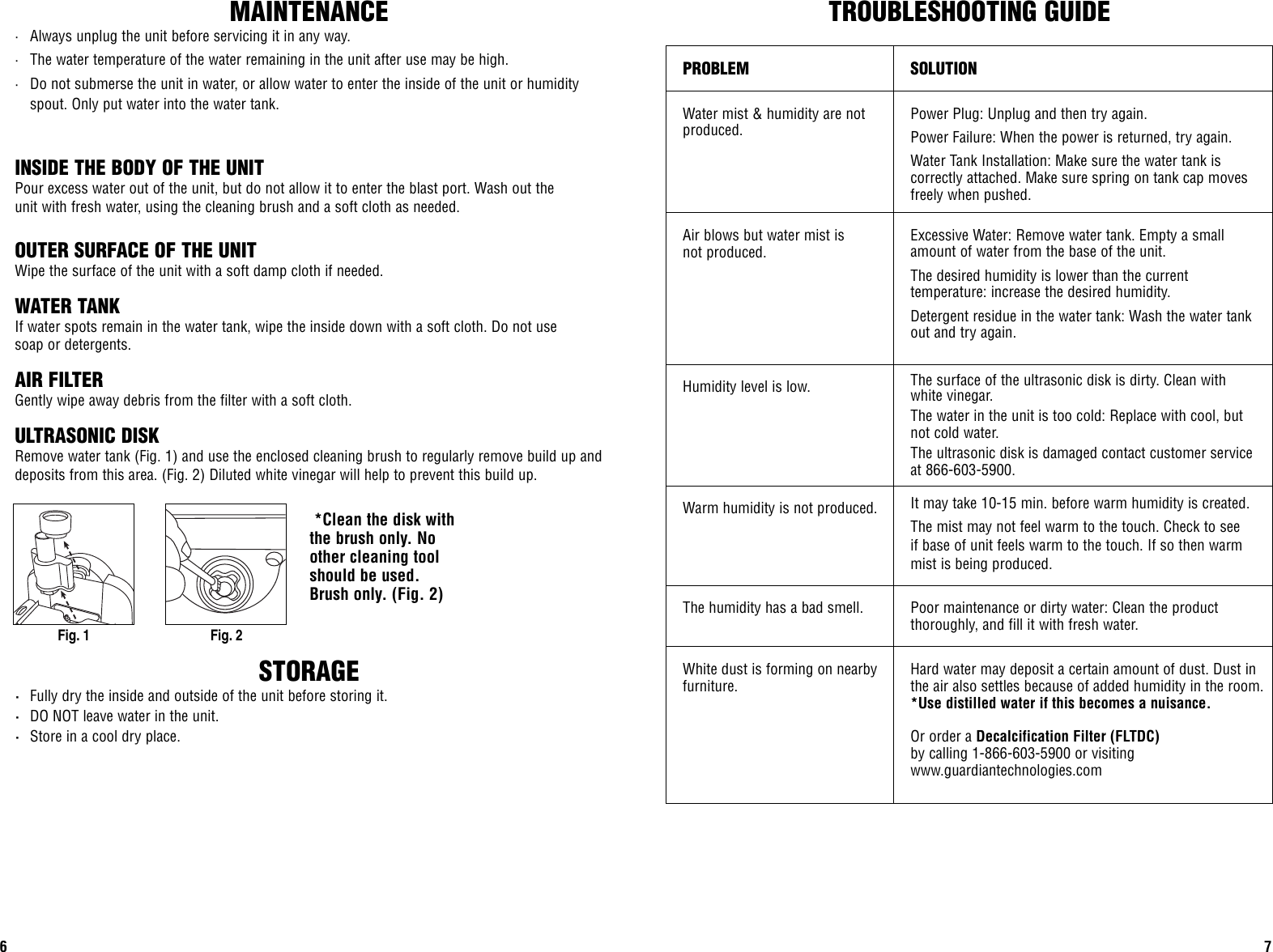 Page 4 of 4 - Guardian-Technologies Guardian-Technologies-R2000-Users-Manual- Ultrasonic Humidifier Manual 2L  Guardian-technologies-r2000-users-manual