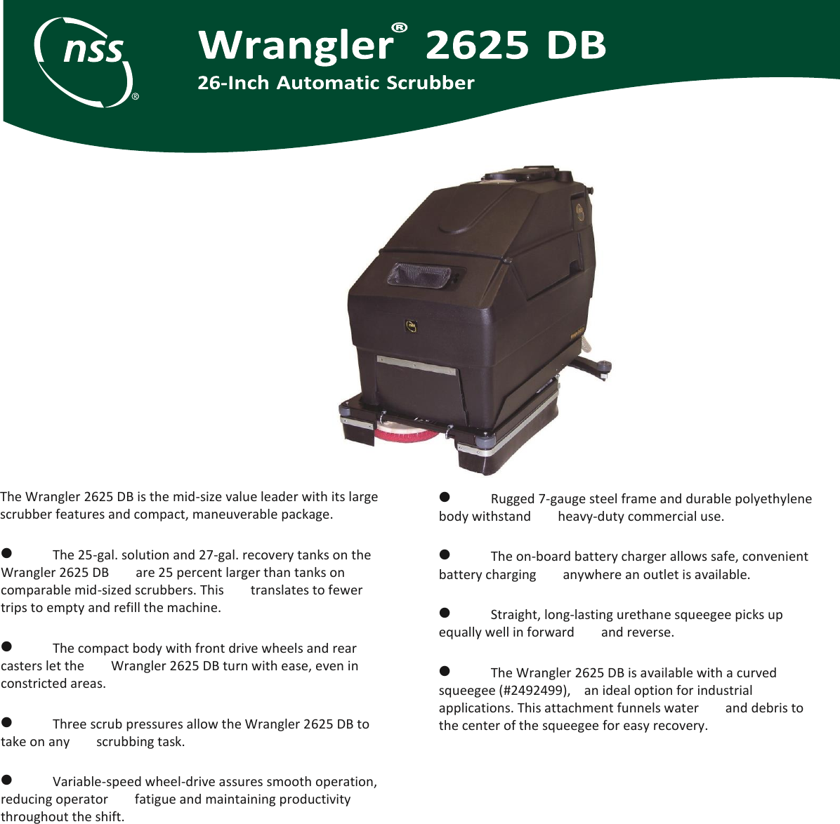 Page 1 of 2 - Wrangler 2625 DB New