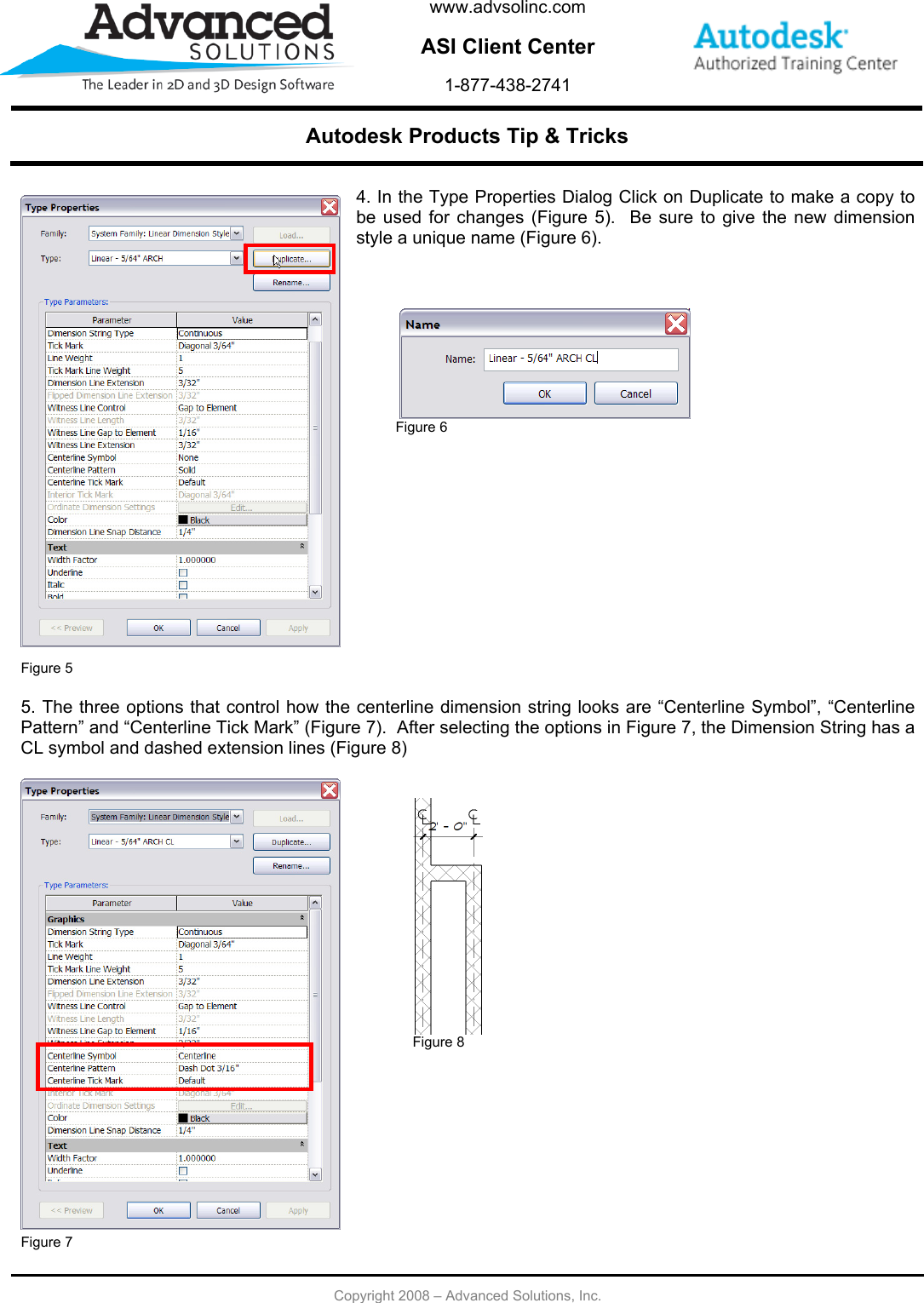 Page 2 of 2 - Creating A Centerline Dimension Style  032709