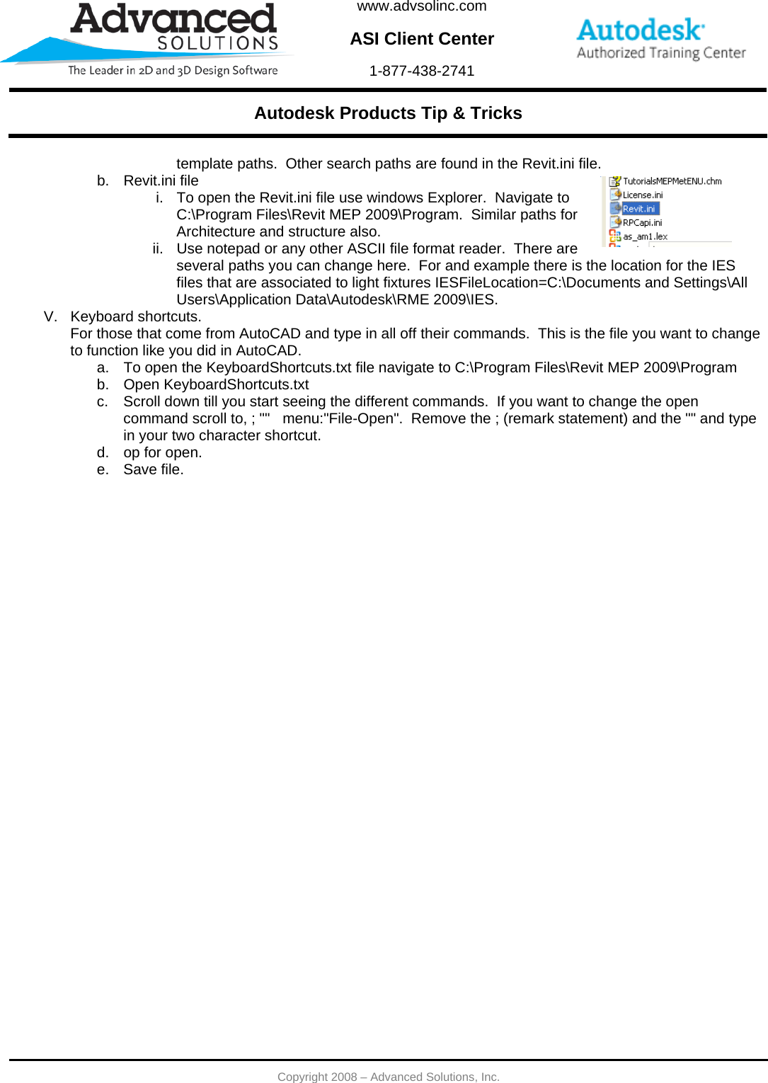Page 2 of 2 - Revit Options Dialog Settings  033009
