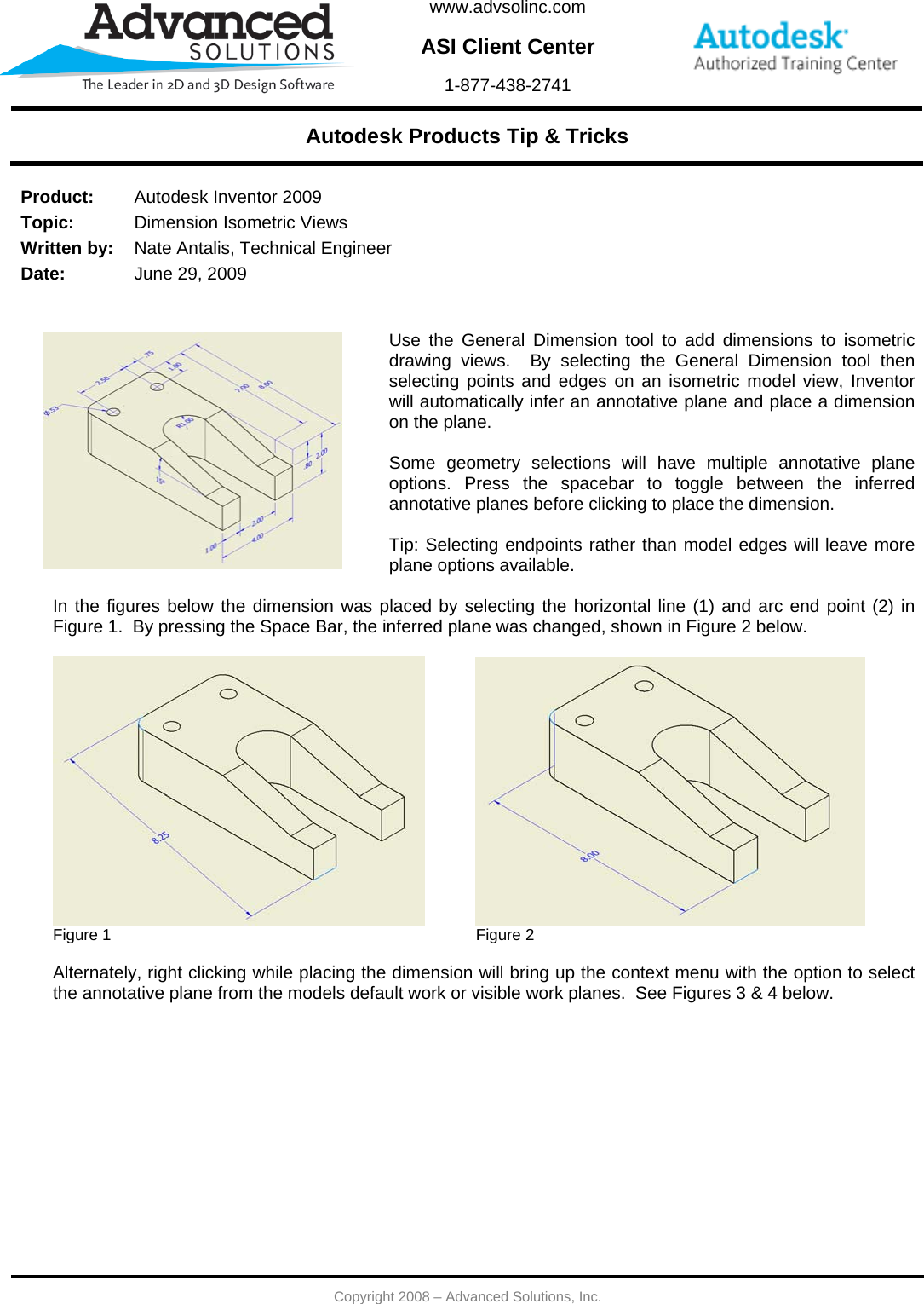 Page 1 of 2 - Dimension Isometric Views  062909