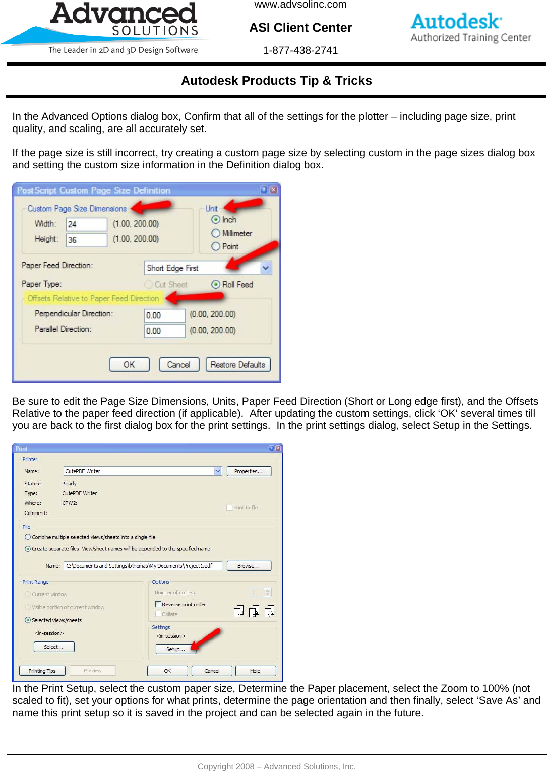 Page 2 of 3 - Custom Plot Sizes 063009