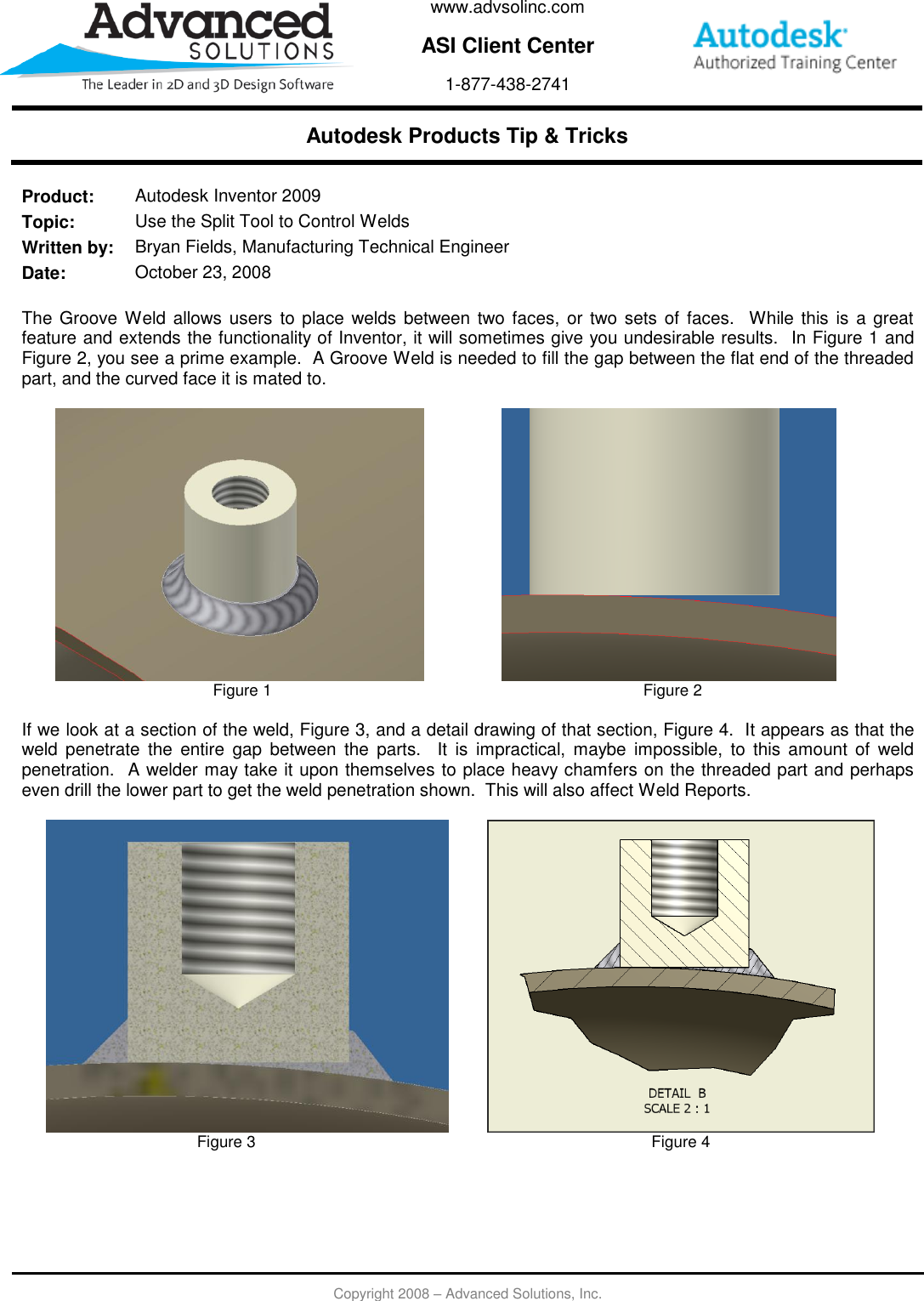 Page 1 of 2 - Use The Split Tool To Control Welds  102308