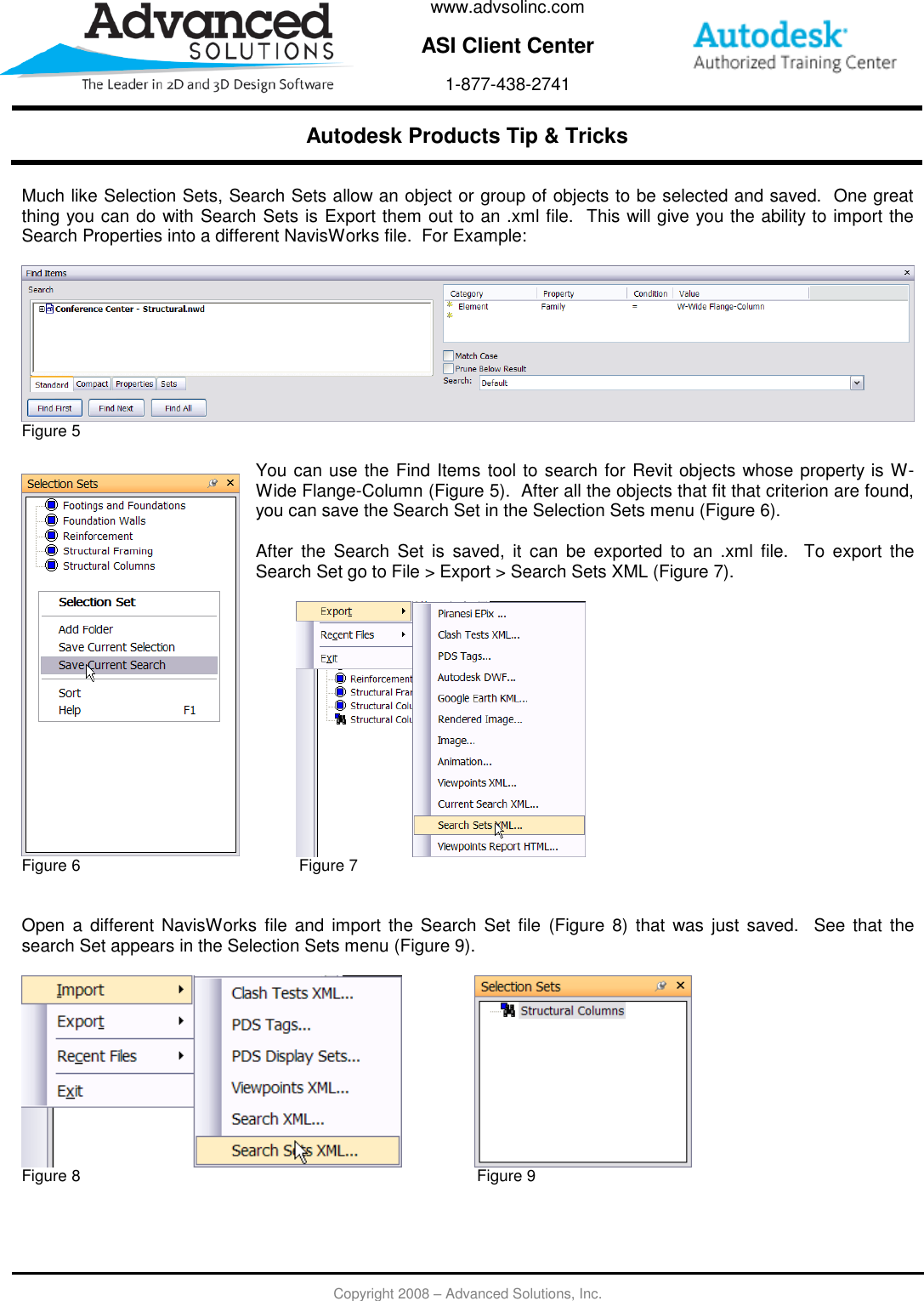 Page 2 of 3 - Selection And Search Sets In NavisWorks  112608 Navis Works