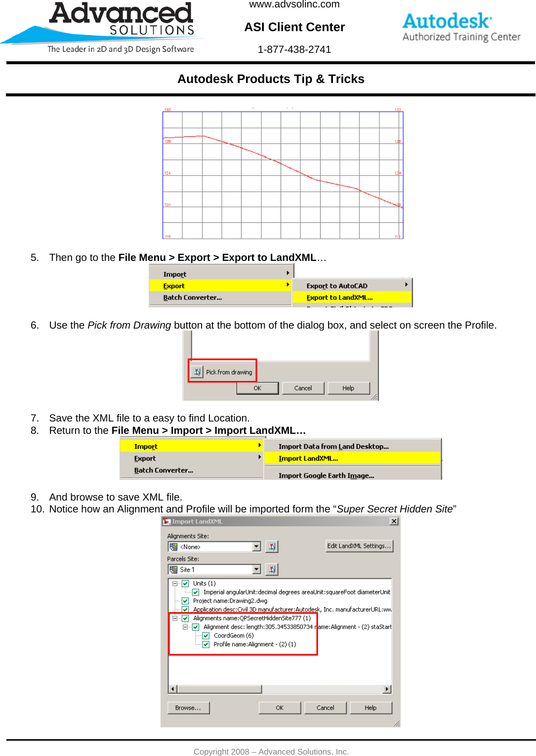 Page 2 of 3 - Profiles From Centerline Survey Only  122208