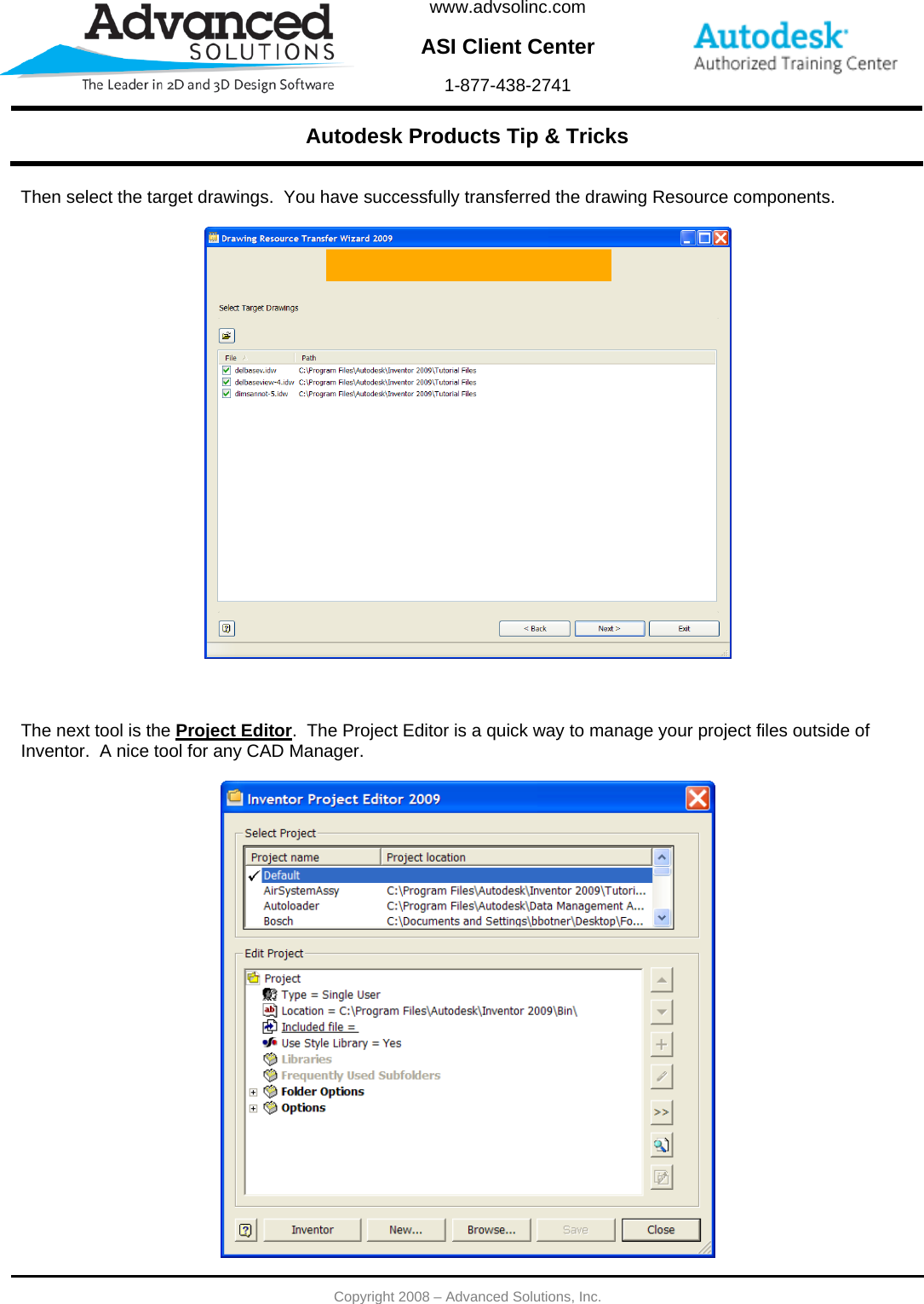 Page 4 of 8 - Inventor Tools  122409