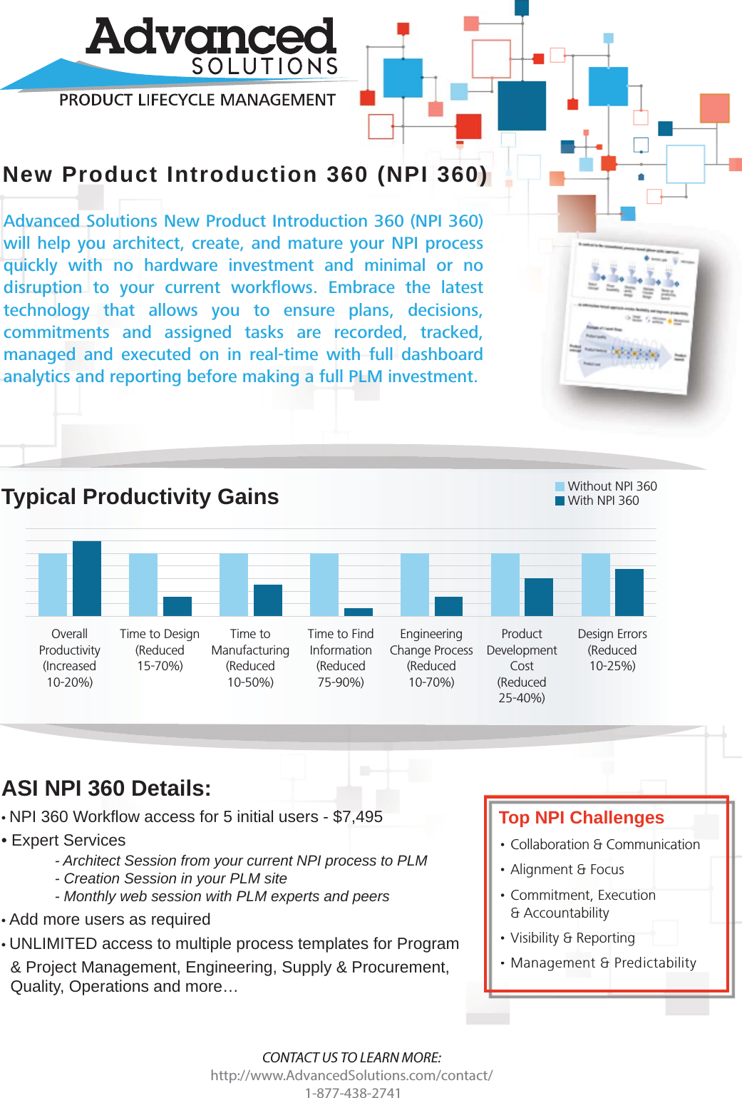 Page 1 of 1 - 360 (NPI 360)_PLM_Brochure  ASI PLM NPI Overview