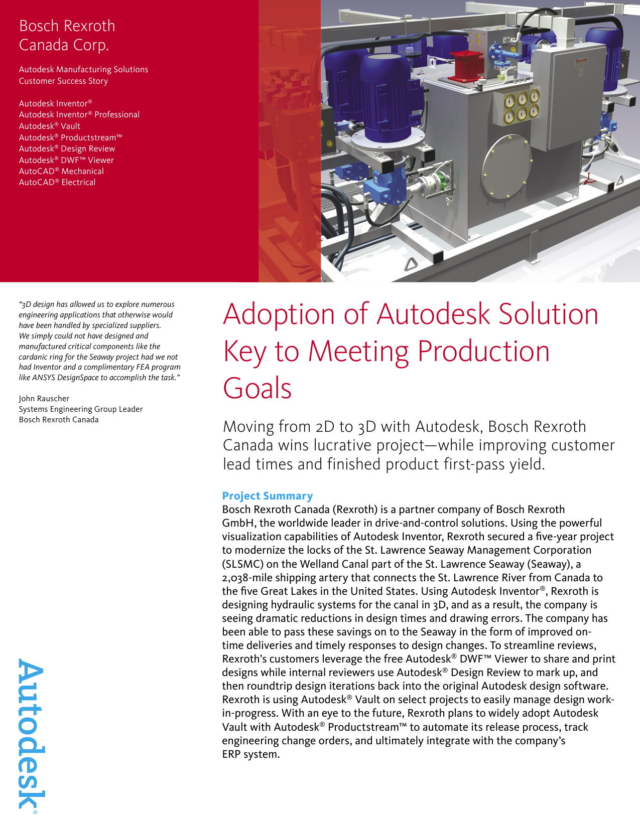 Page 1 of 4 - Autodesk Bosch Rexroth  Canada