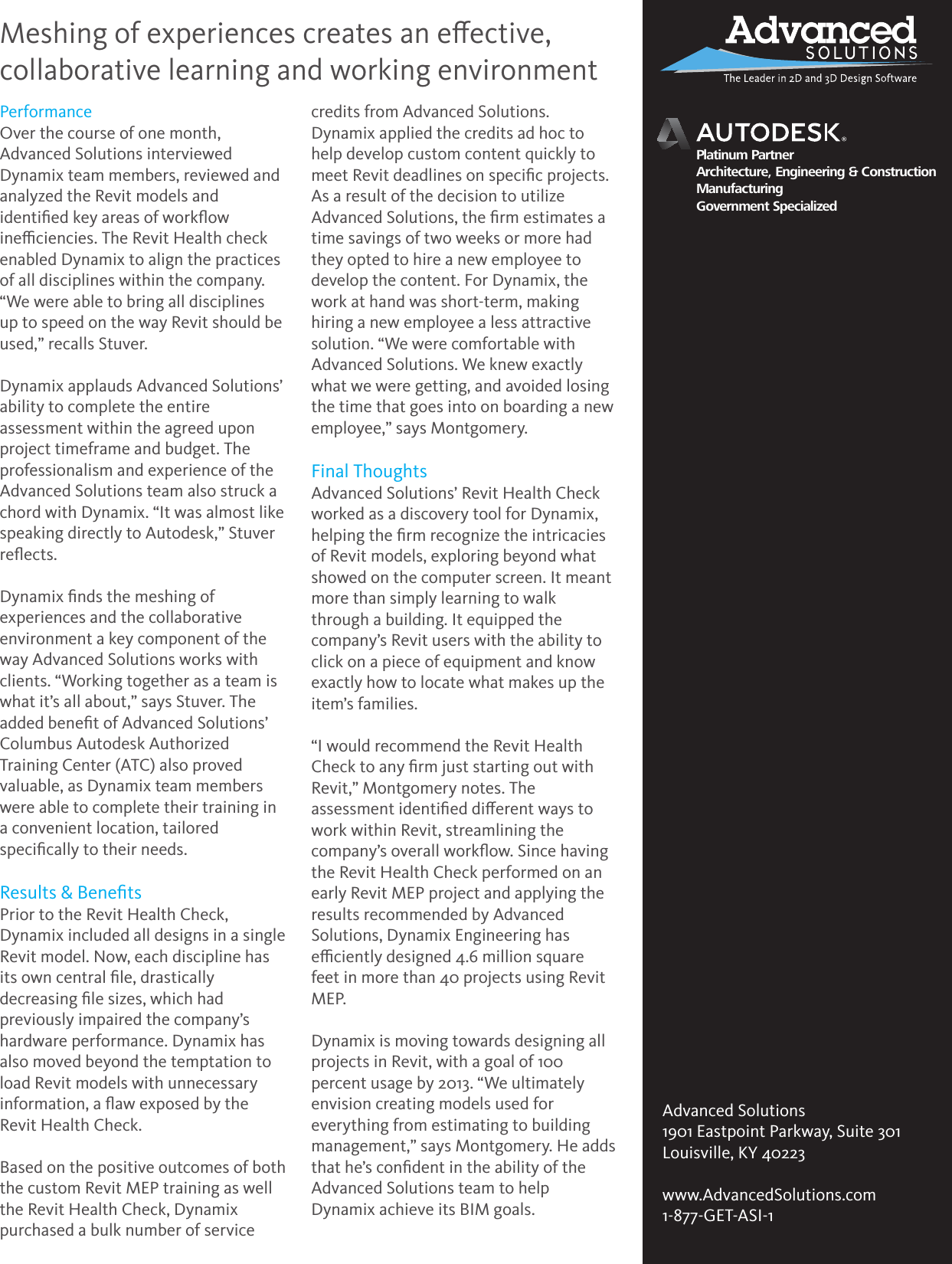 Page 2 of 2 - Dynamix EngineeringCasestudy  Cs Engineering