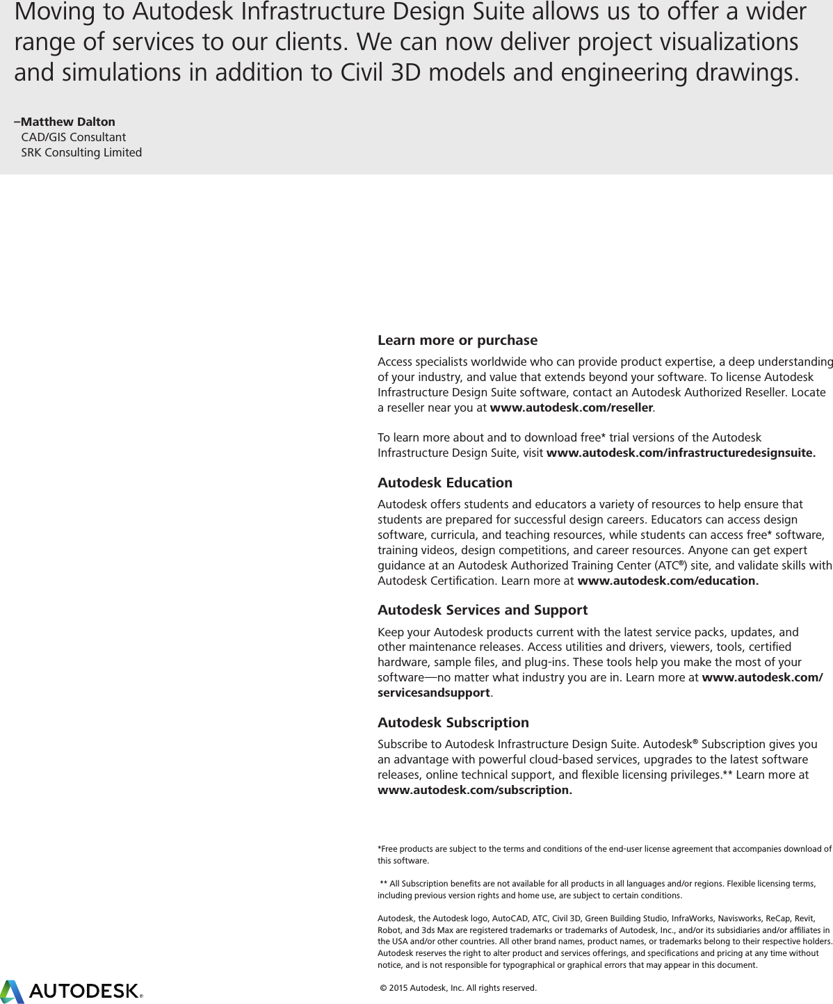 Page 4 of 4 - Infrastructure Design Suite 2016 Overview Brochure