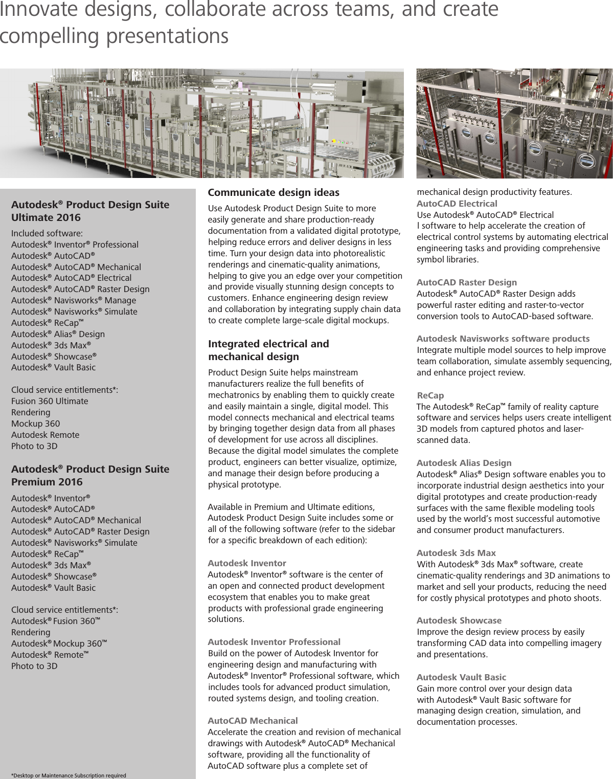 Page 3 of 4 - Product Design Suite 2016 Brochure