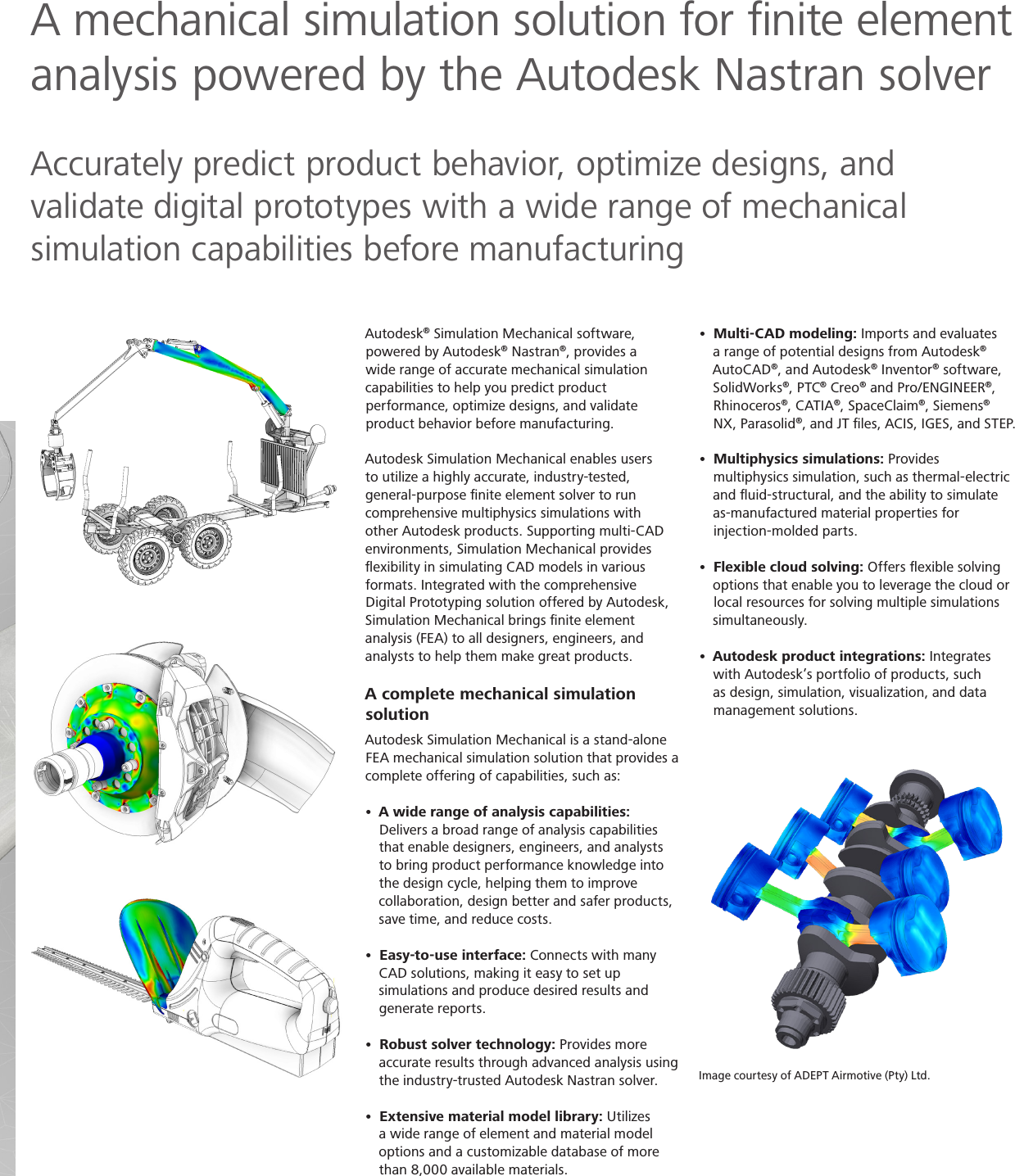 Page 2 of 6 - Simulation Mechanical 2016 Brochure