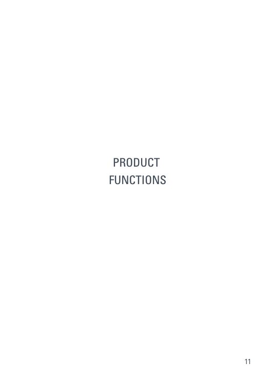 11PRODUCT FUNCTIONS