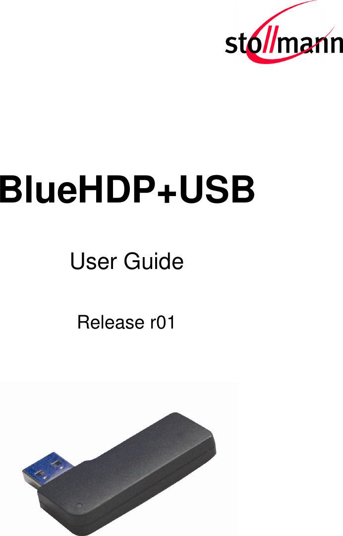    BlueHDP+USB User Guide Release r01  