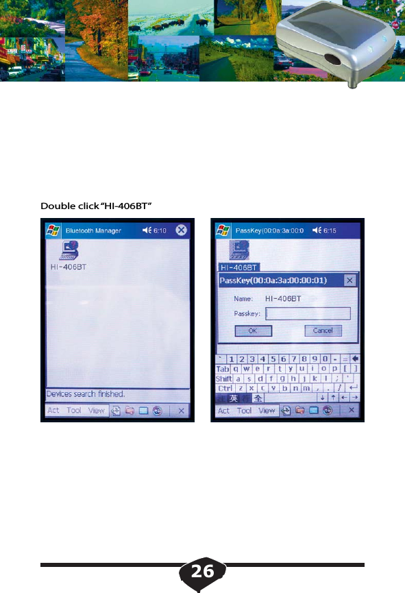 Double click &ldquo;HI-406BT&rdquo;26