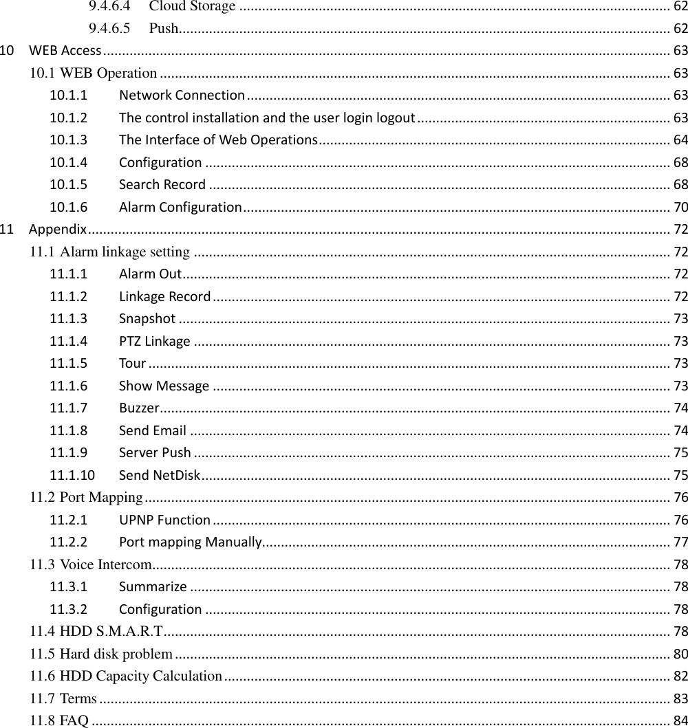 Page 6 of HANGZHOU ZENO VIDEOPARK IMPORT and EXPORT ZN-NC-CBR Smart WiFi Camera User Manual The Manual of Digital Video Recorder