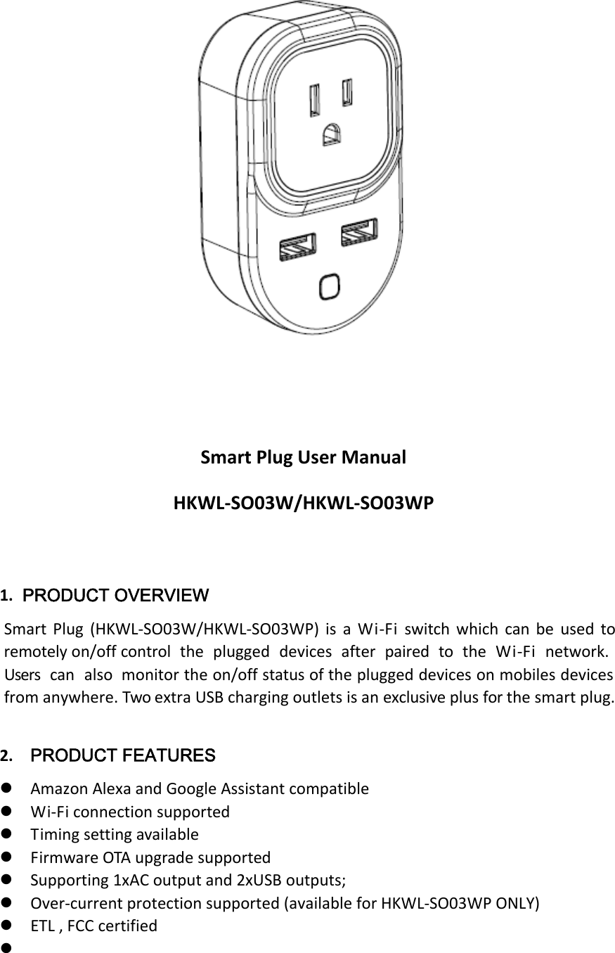 Labvon wifi smart plug user manual transfer switch