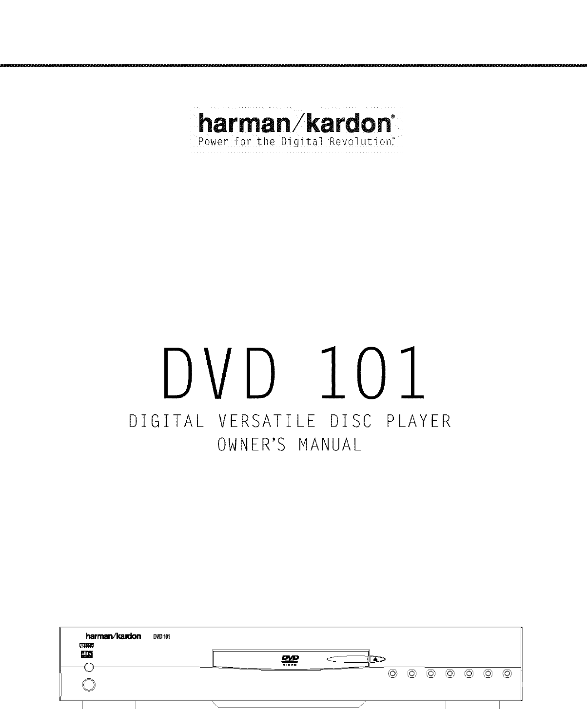 Harman Kardon Dvd Systems Manual L