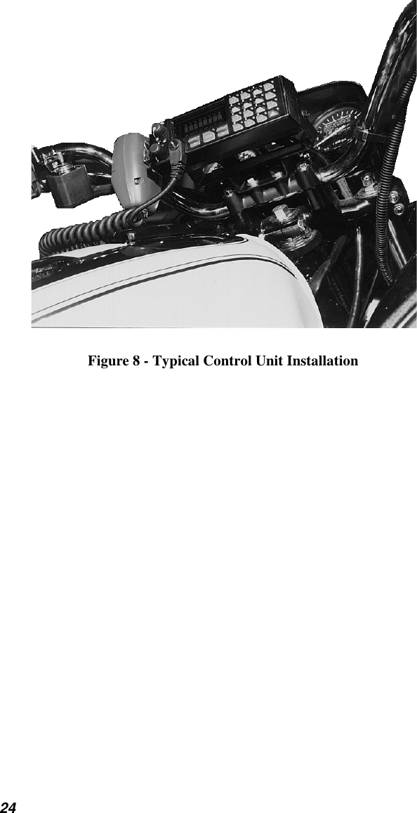 24Figure 8 - Typical Control Unit Installation