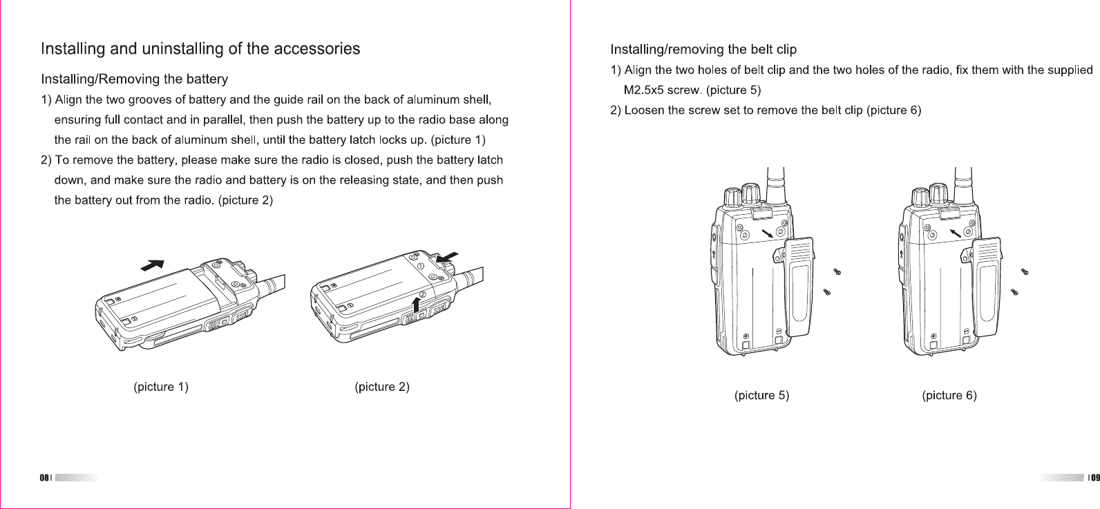 Page 6 of HENAN ESHOW ELECTRONIC COMMERCE RETEVISRT21 Two Way Radio User Manual 6  part 1