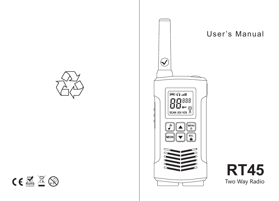 Two Way RadioRT45User’s Manual