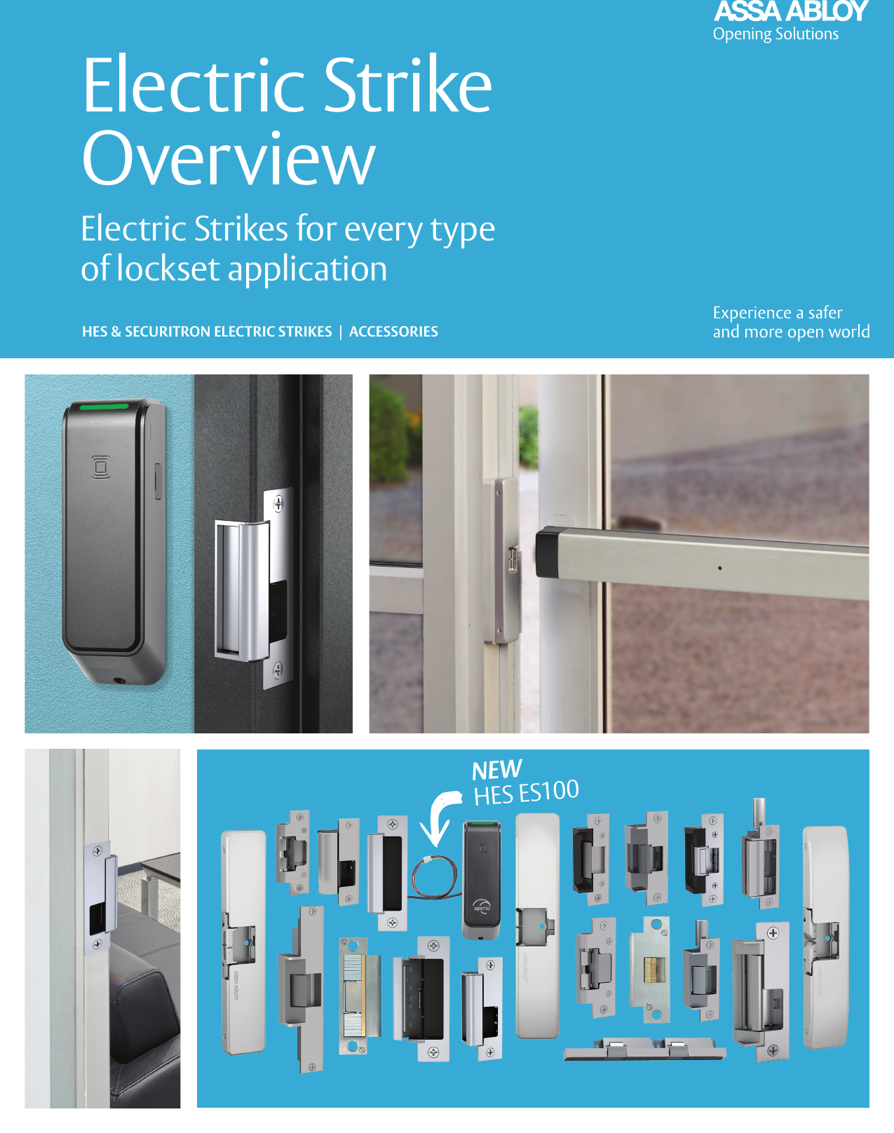 HES ES100 Series Wireless Electric Strike Overview Guide ESH Brochure