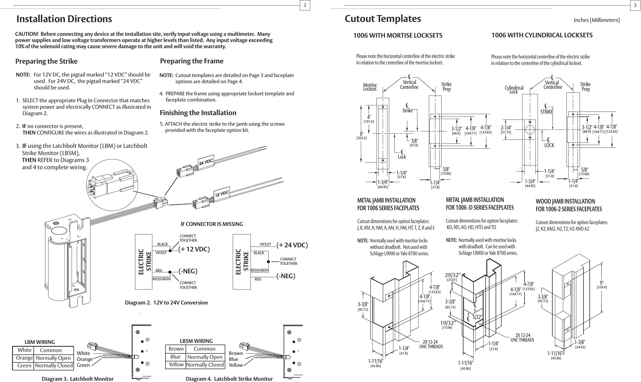 HES 3062006.005__REV C__Pages 1 And 4 1006 Series Installation Guide ...