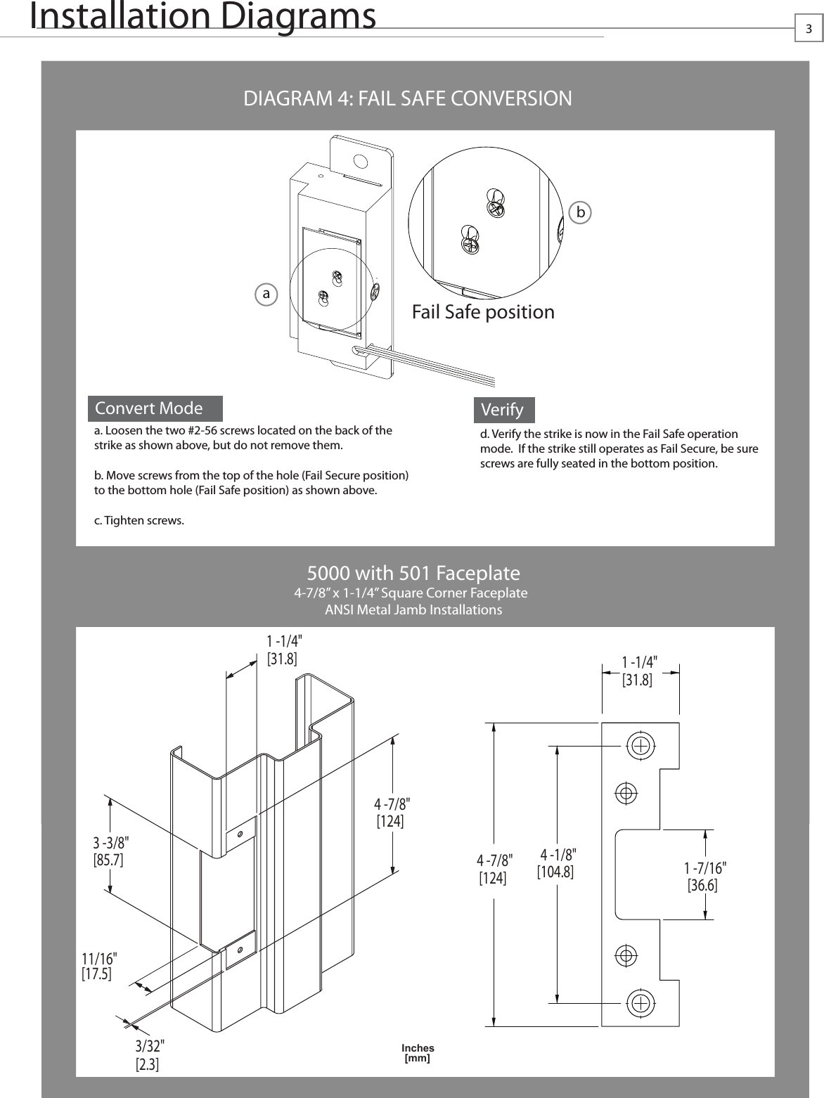 HES 6 Rev B 5000 Series Installation Guide HES5000Install Instructions