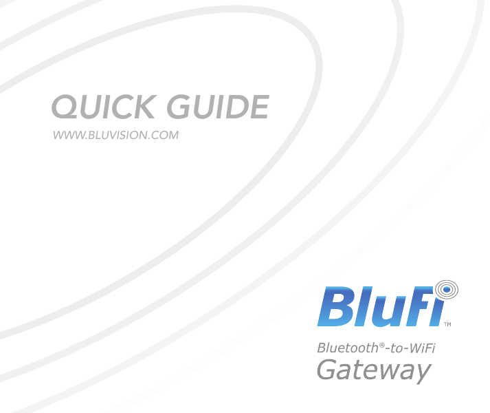 WWW.BLUVISION.COMQUICK GUIDE