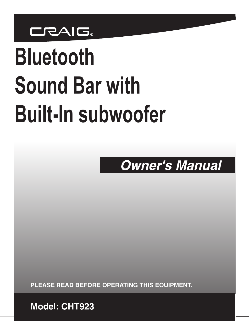 Bluetooth Sound Bar with Built-In subwoofer
