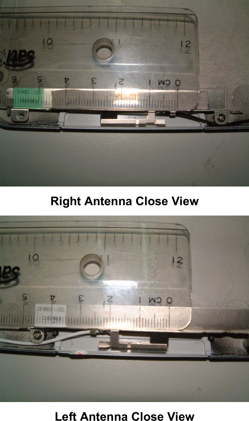 Right Antenna Close ViewLeft Antenna Close View