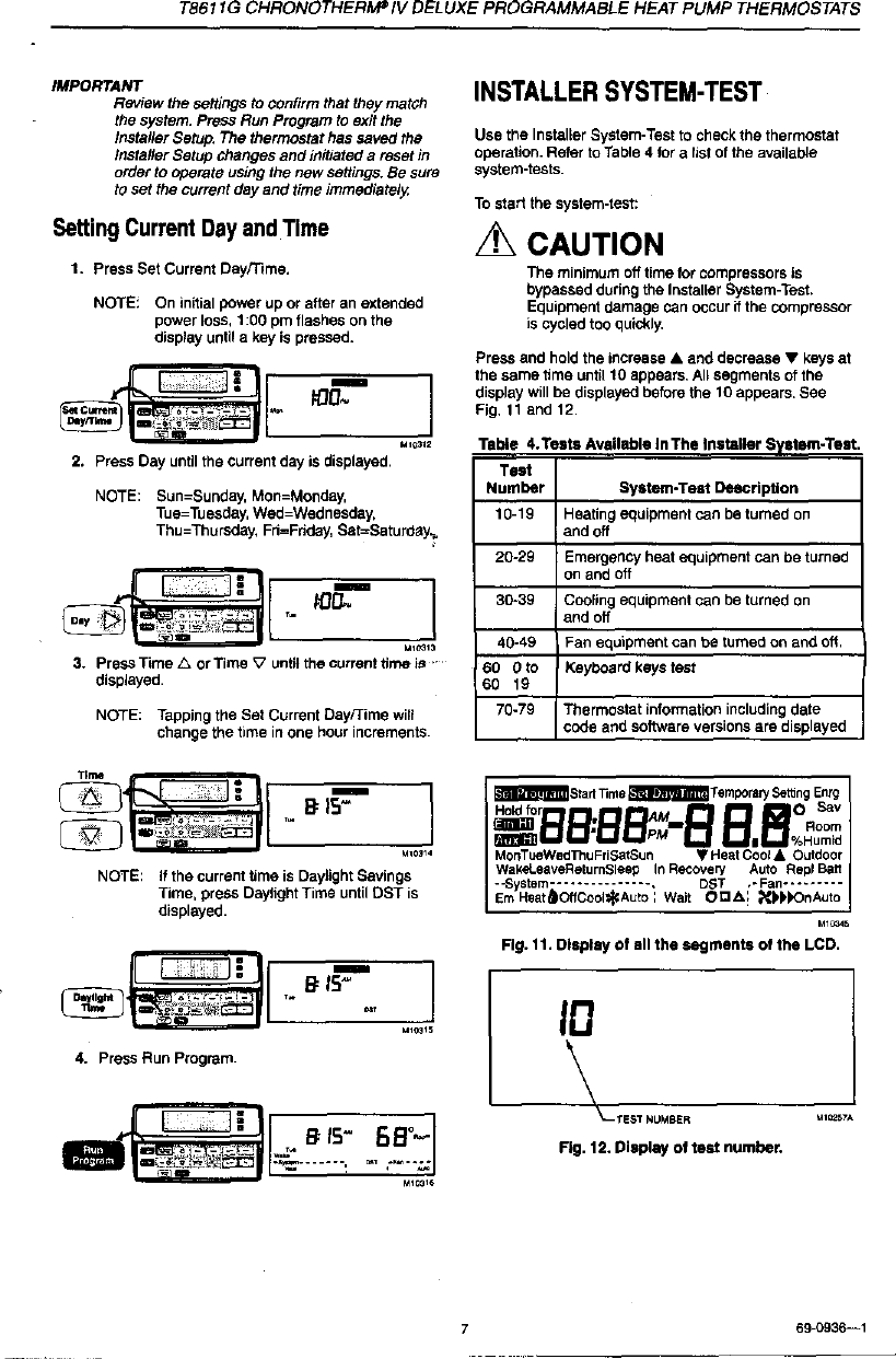 Page 7 of 12 - HONEYWELL  Controls And HVAC Accessories Manual L0011084