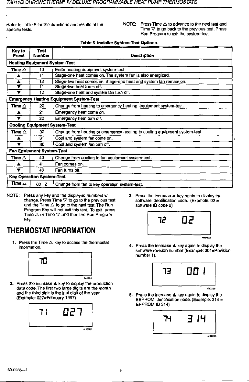 Page 8 of 12 - HONEYWELL  Controls And HVAC Accessories Manual L0011084