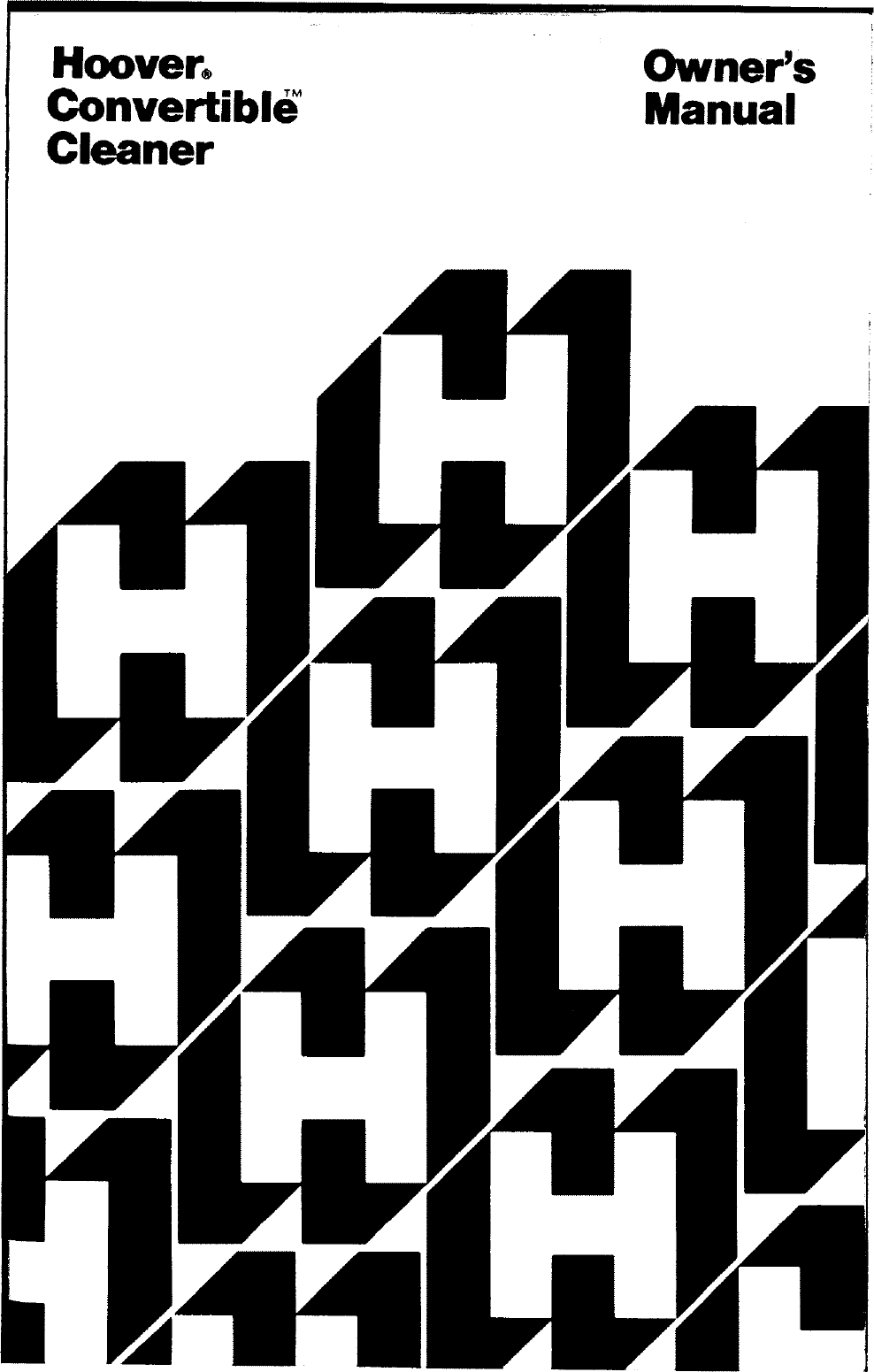 HOOVER Vacuum, Upright Manual L0522766