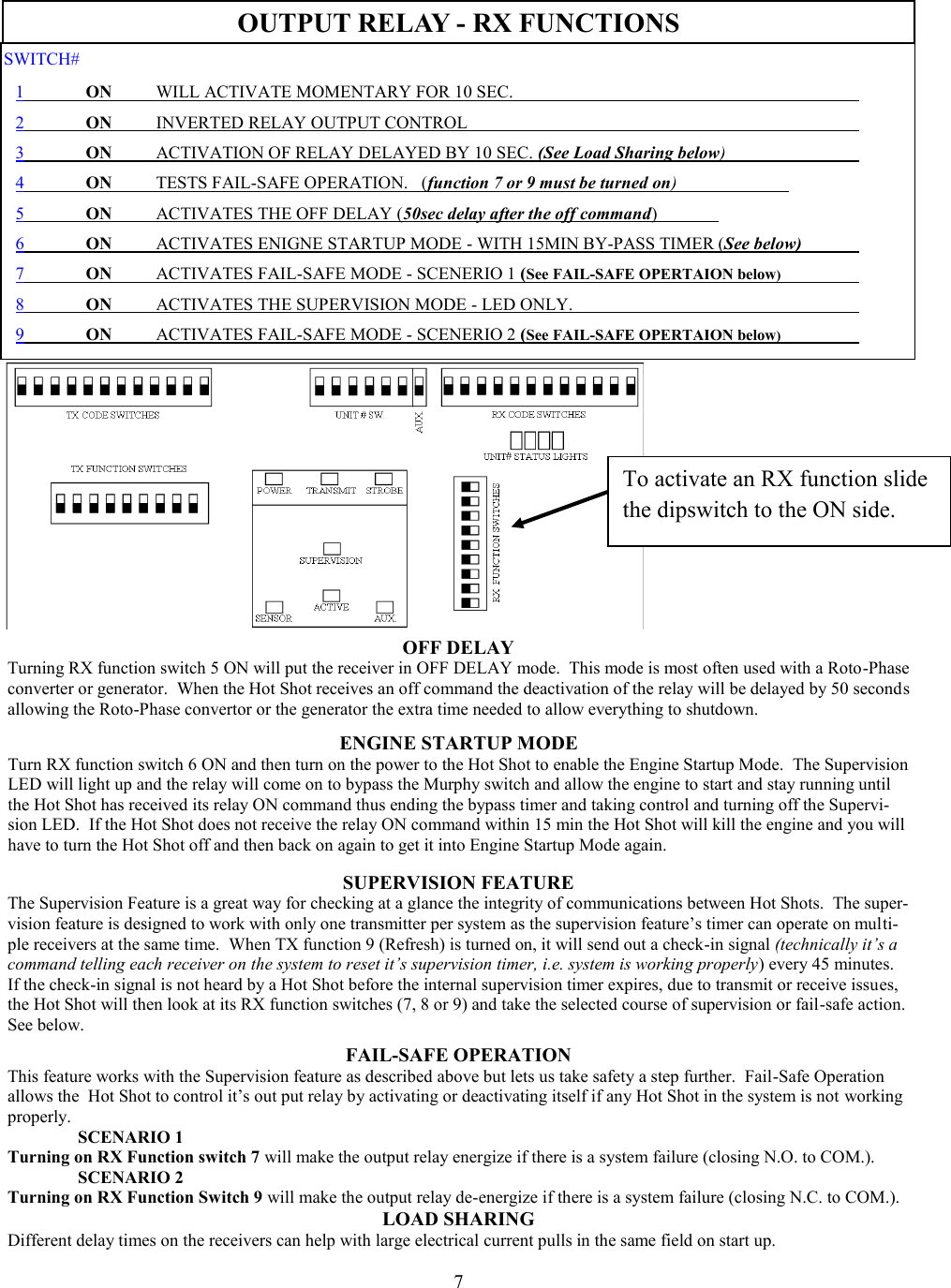 Page 7 of HOT SHOT SYSTEMS HOTSHOT TR-1000 User Manual 