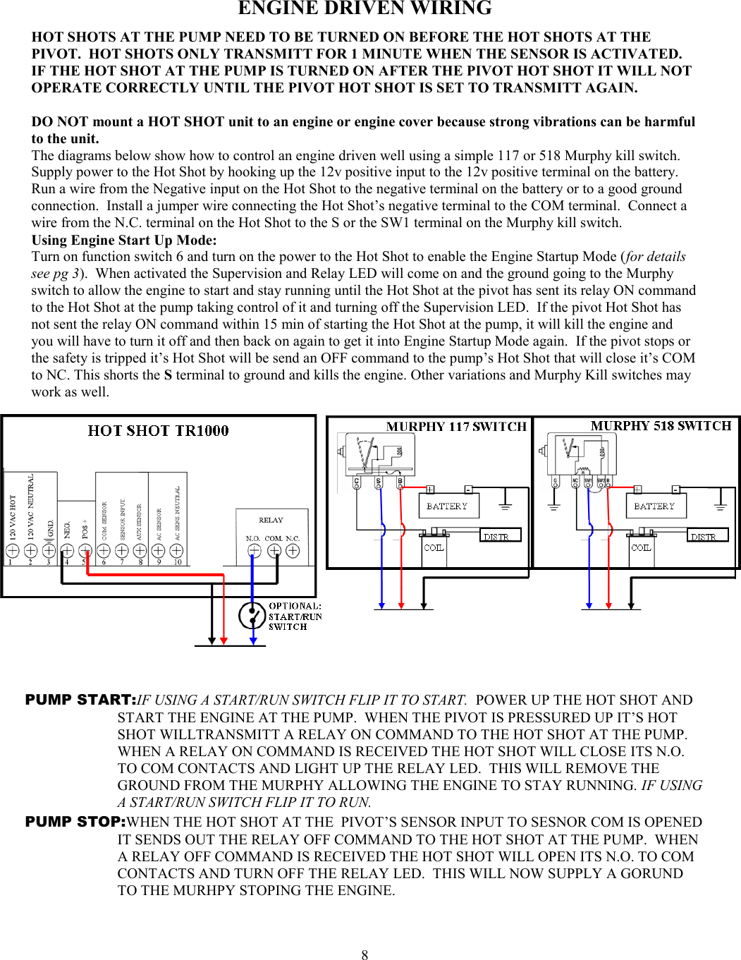 Page 8 of HOT SHOT SYSTEMS HOTSHOT TR-1000 User Manual 