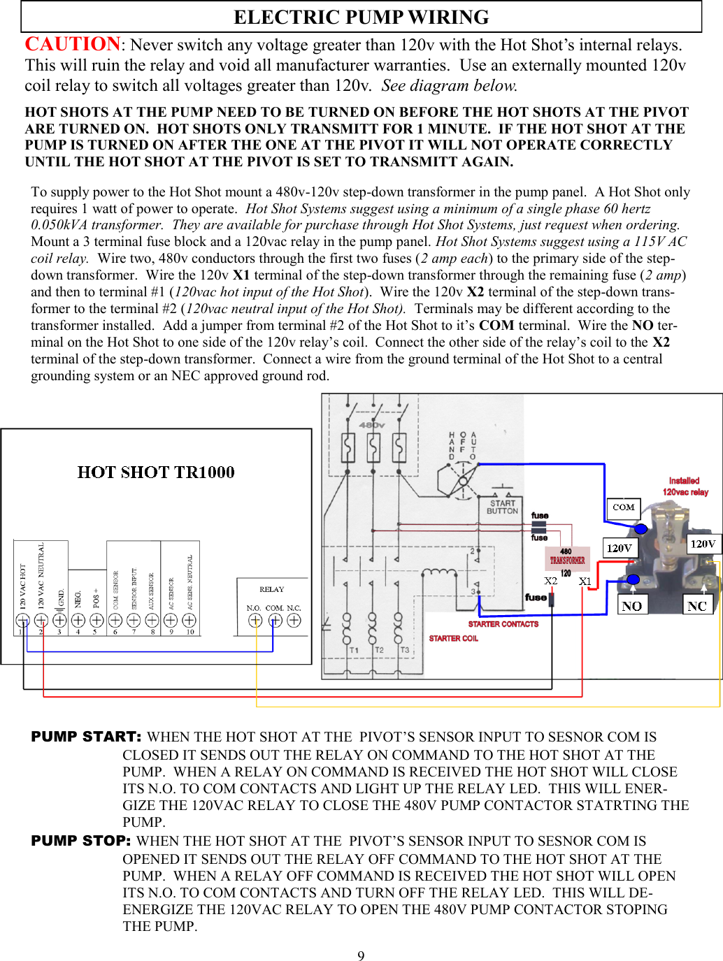 Page 9 of HOT SHOT SYSTEMS HOTSHOT TR-1000 User Manual 