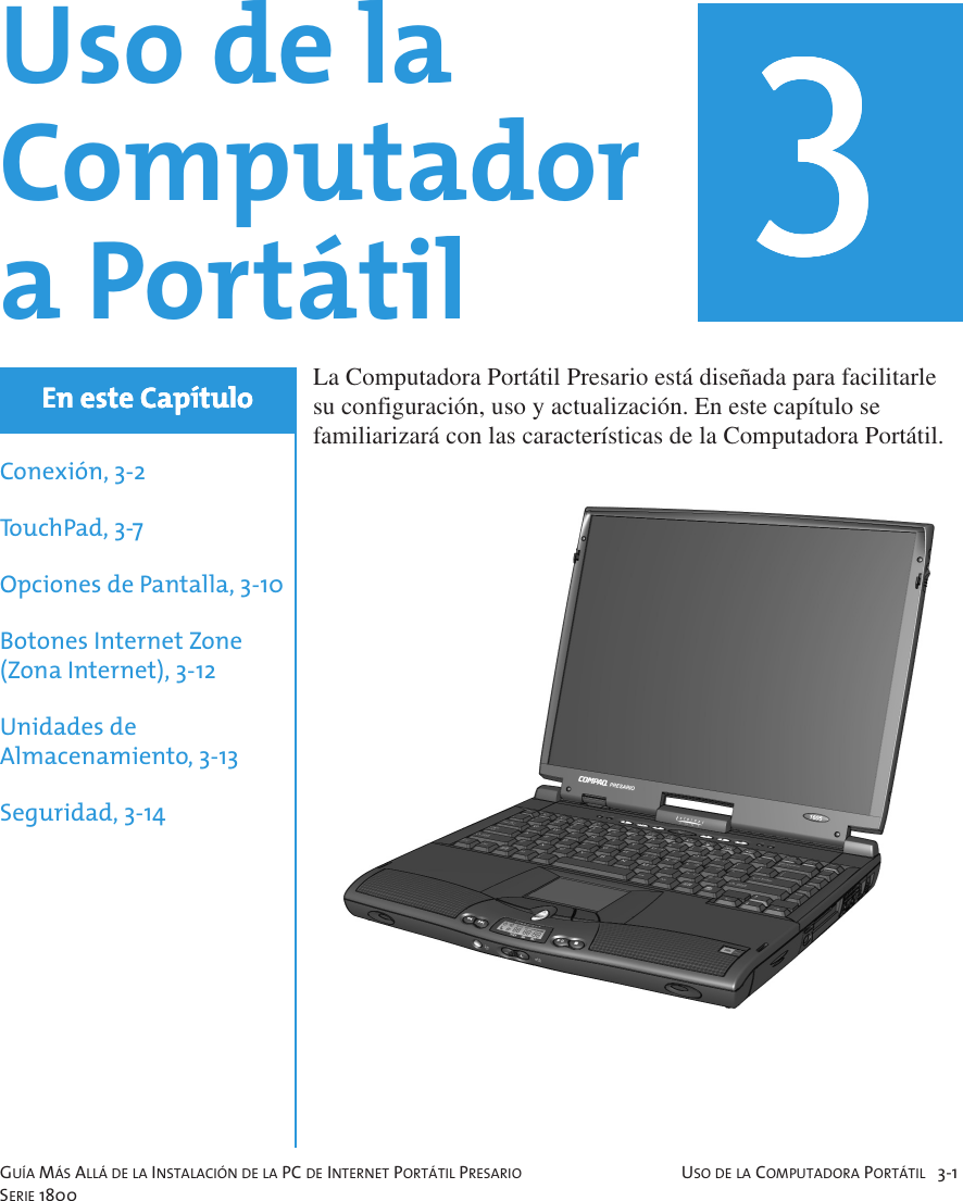 Hp Sosa Pc De Internet Portatil Guia Mas Alla La Instalacion Series 1800 Bpb