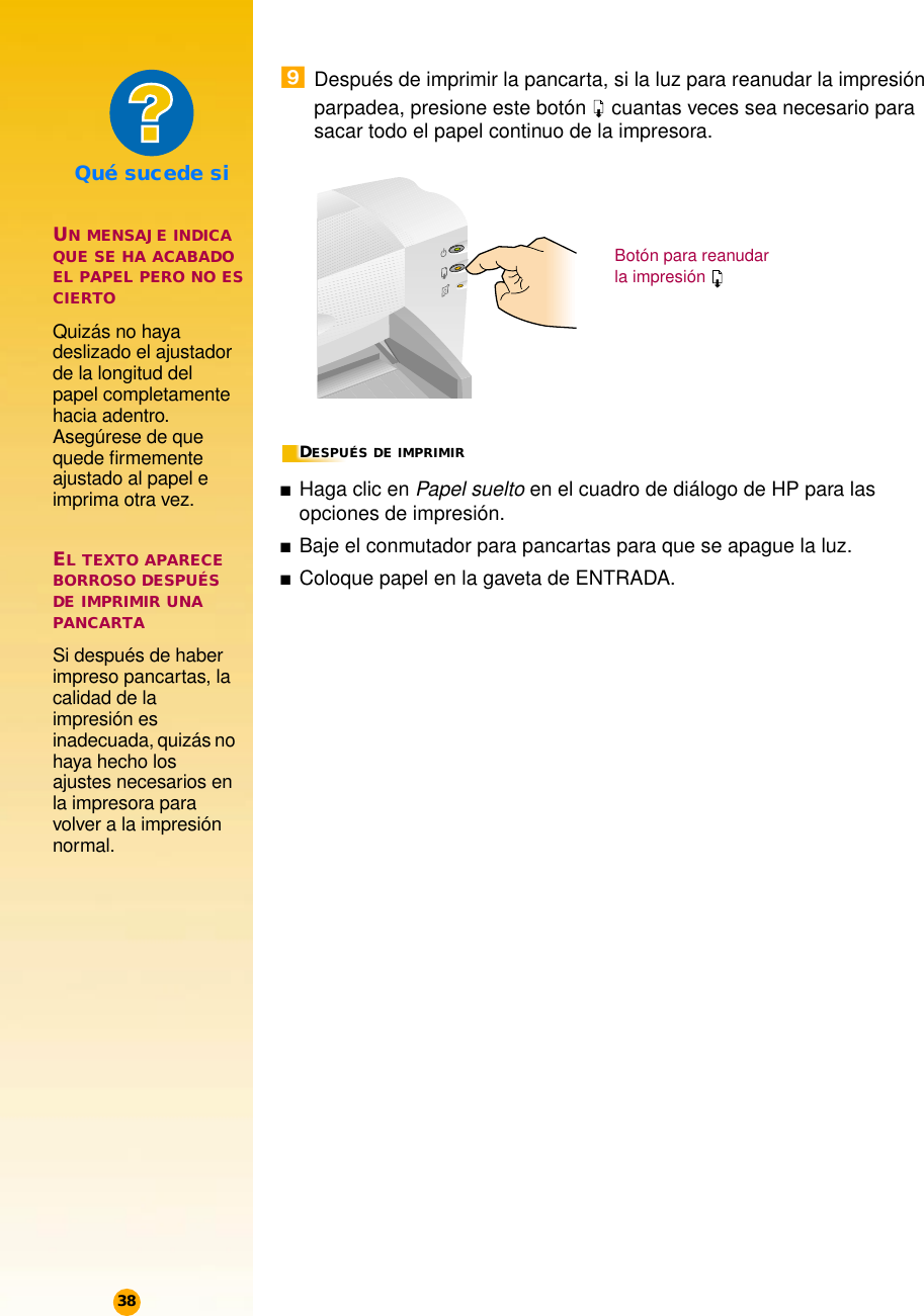 HP SPCover (Spanish) User's Guide C5870 90012 Bpd06733