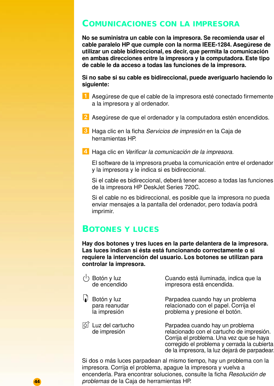 HP SPCover (Spanish) User's Guide C5870 90012 Bpd06733