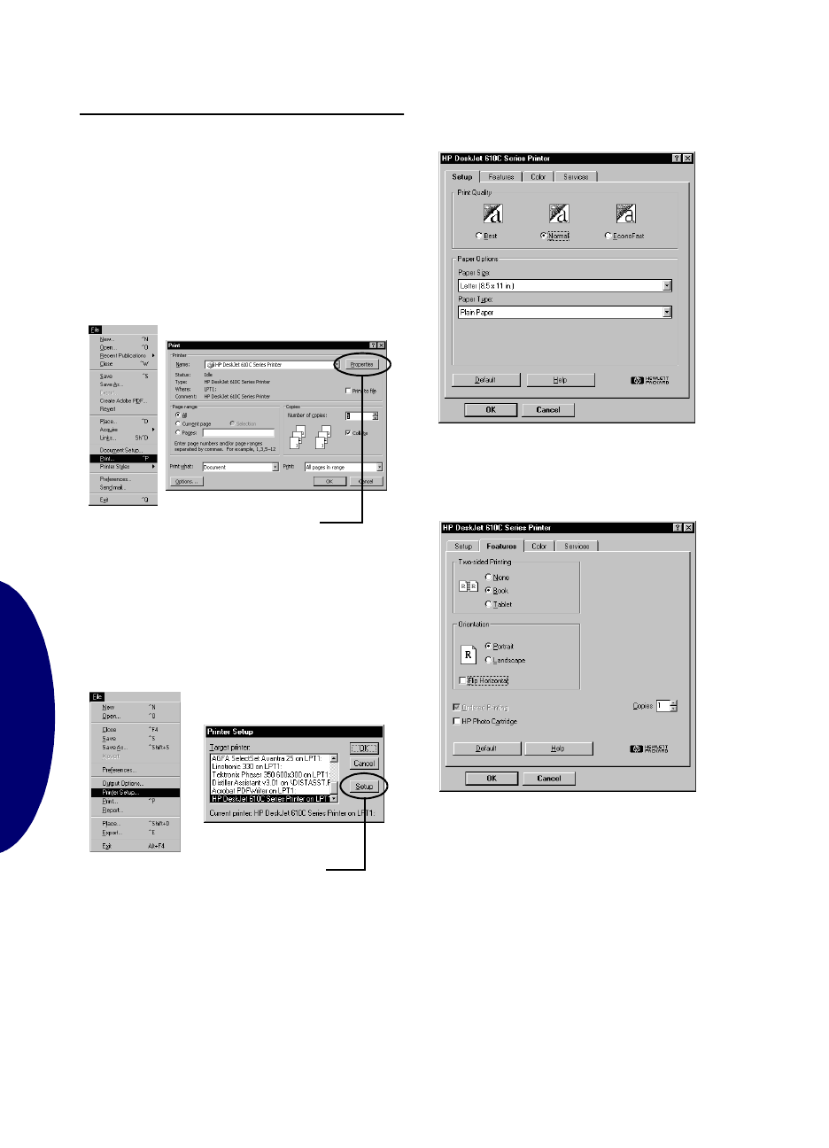 Hp Alton Euroug Desk Jet 600 Series Slovak User S Guide Bpd