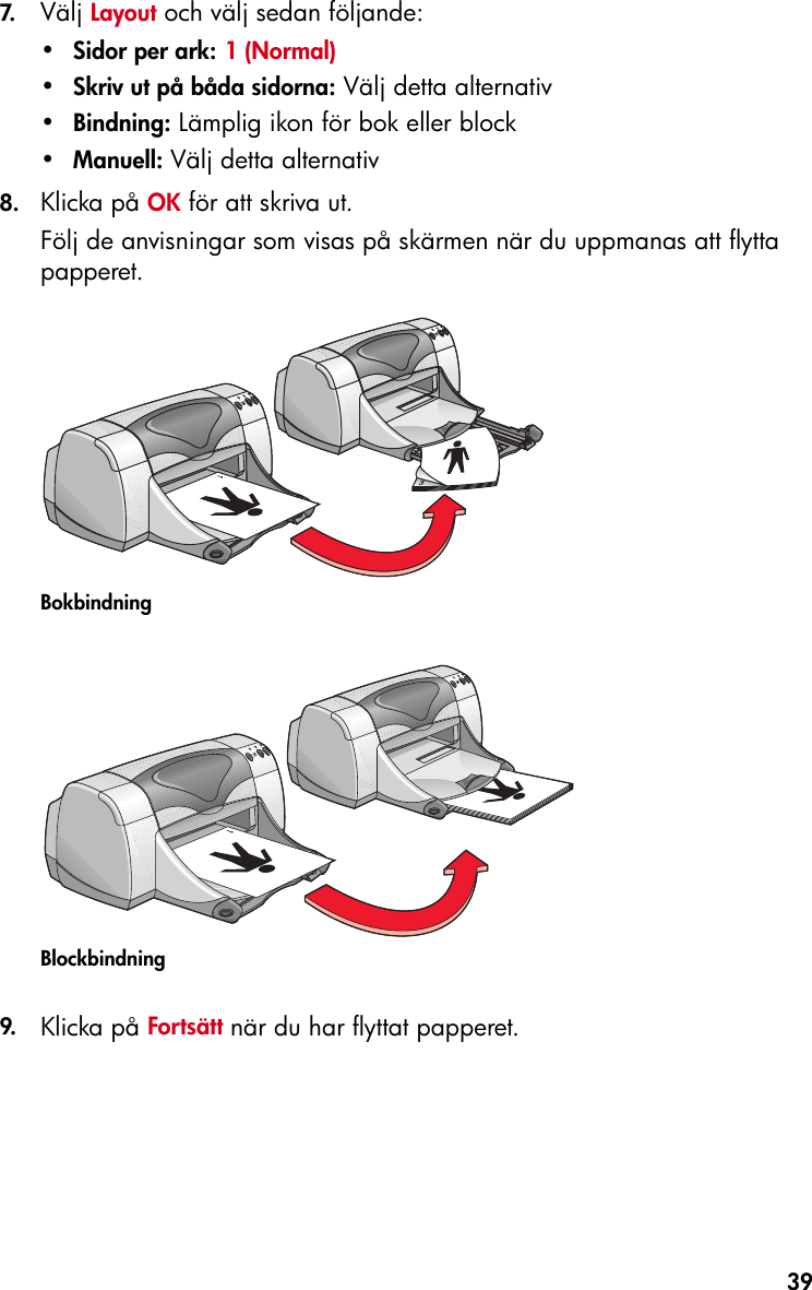 Hp Deskjet Series 9xx Serien Svenska Direkthjalp Bpd08650