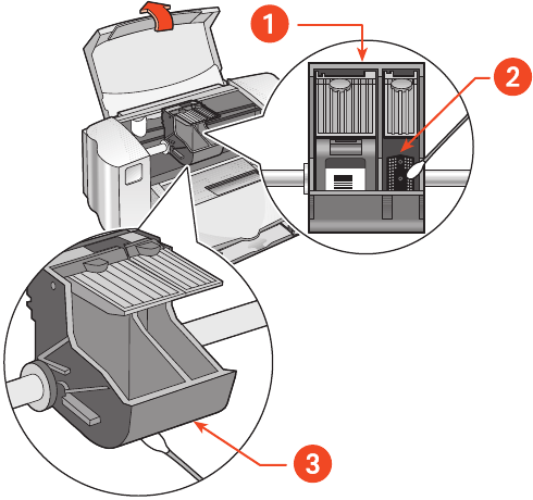 Как заправить hp deskjet 845c