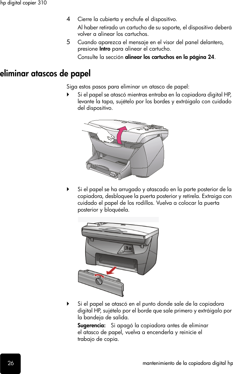 HP MrBurns Fotocopiadora Digital 310 – (Español) Guía Esencial. Bpu55113
