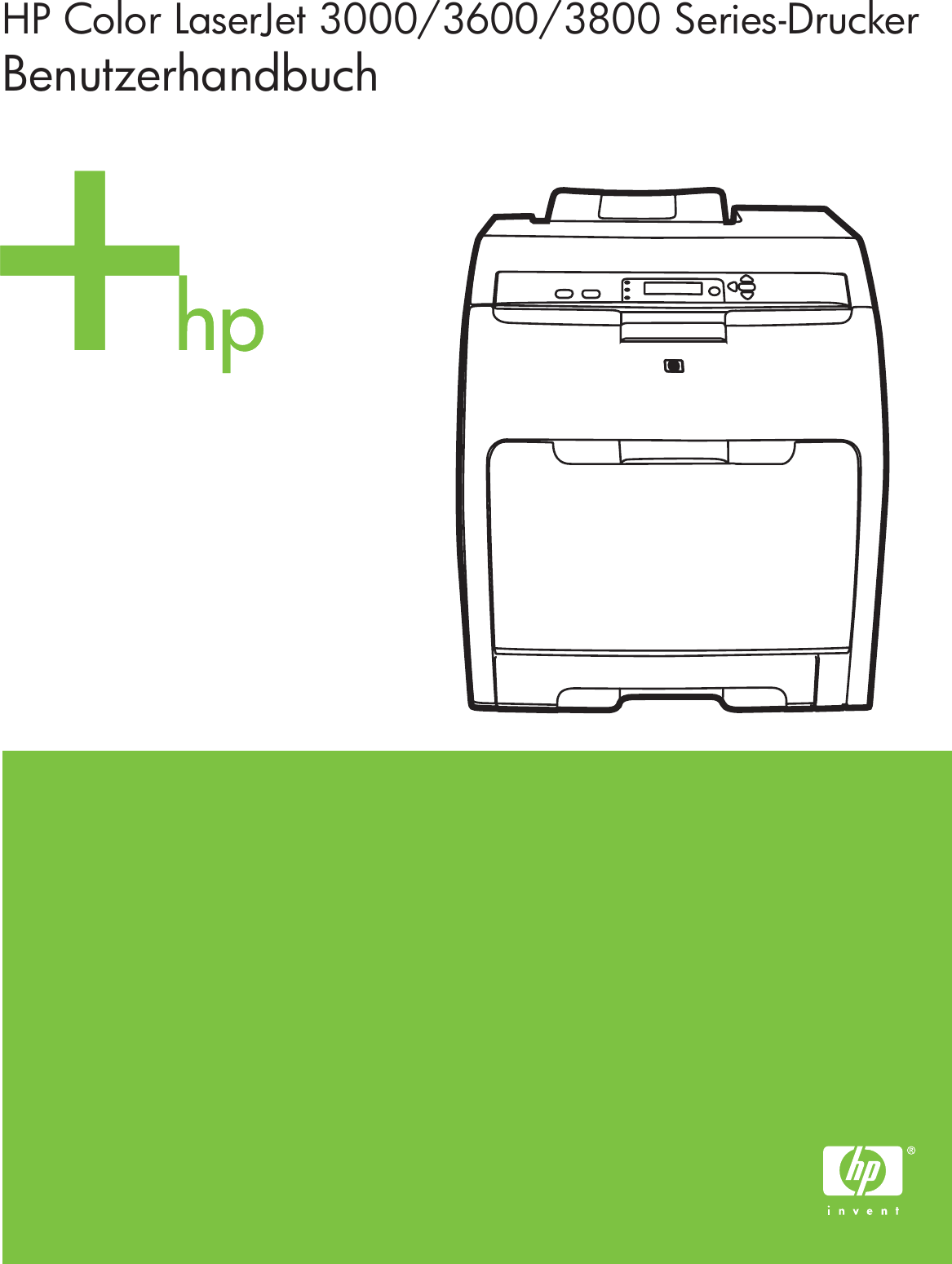 HP Color LaserJet 3000/3600/3800 Series Printers User Guide DEWW Laser