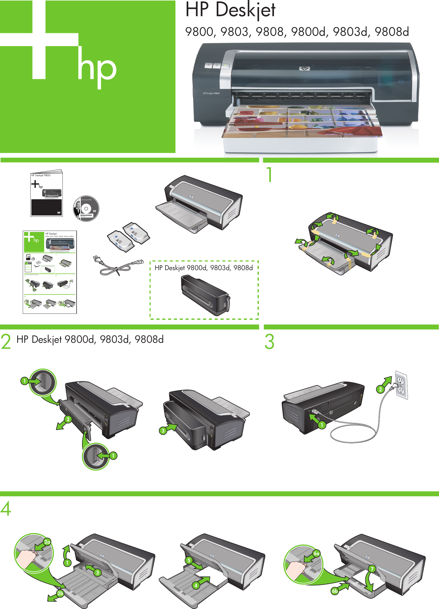 hp deskjet 9800 manual pdf