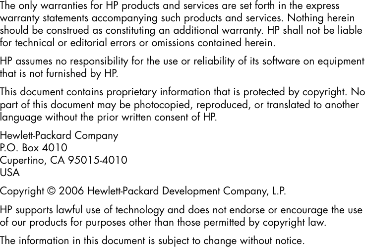 Page 2 of 12 - HP User's Guide  PD0800, PD1200 Pocket Media Drives - C00770956