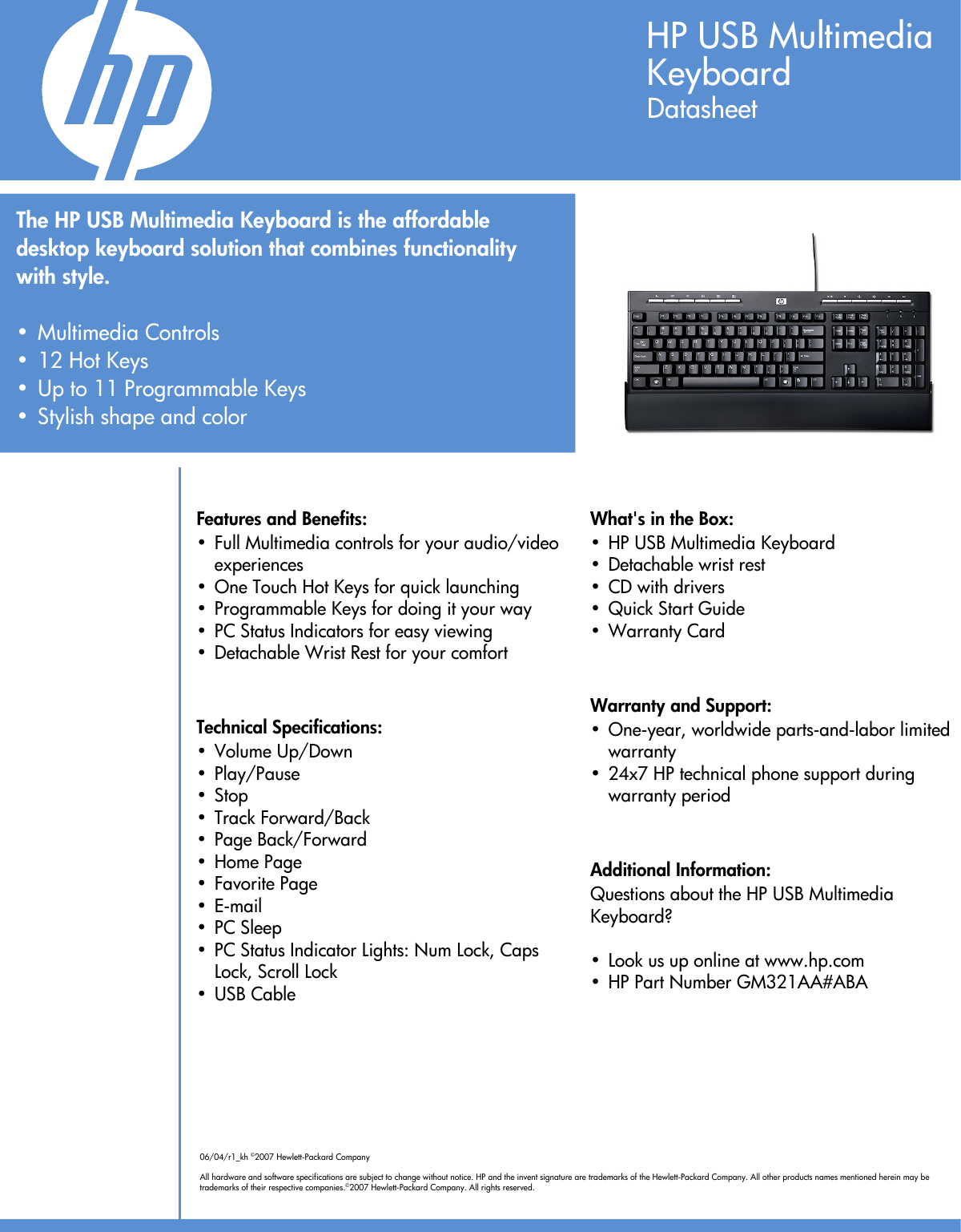 hp usb multimedia keyboard driver