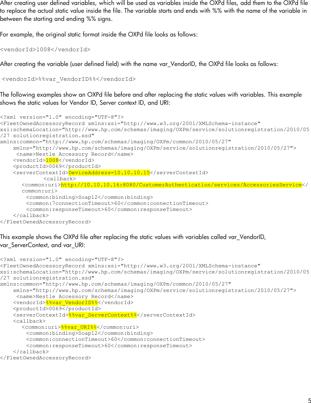 Page 5 of 6 - HP Create And Use Variable Data In Web Jetadmin - ENWW C05382532